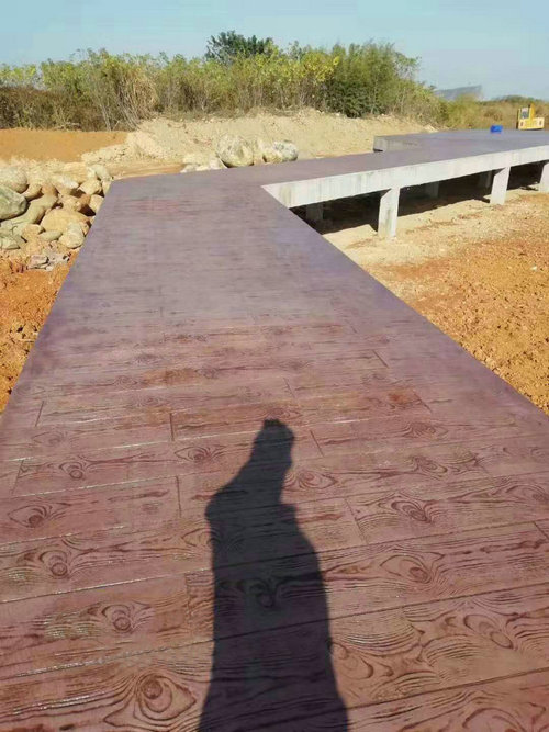 水泥路面壓紋