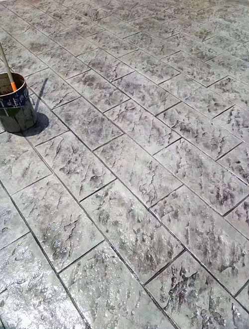 壓花耐磨地坪案例